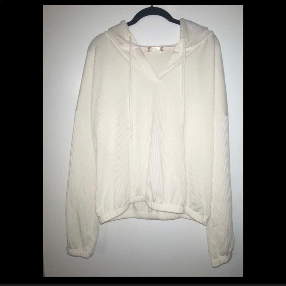 White/Cream Hoodie